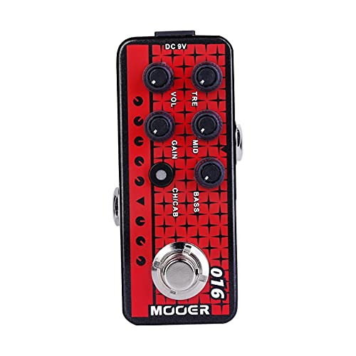 Mooer Micro Preamp 016 Phoenix préamp guitare pour obtenir un son rock sans lampe