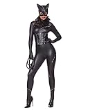 Spirit Halloween DC Villains Adult Catwoman Costume - M | Officially Licensed | DC Comics | Batman Costumes | The Signature Collection