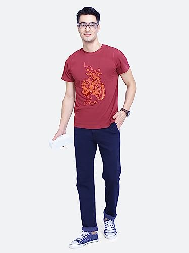 Image of Mid Waist Heavy Weight Stretchable Denim Material Front Cross Pocket Comfort Fit Jeans Pant for Men