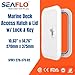 SEAFLO Locking Marine Boat Deck Rectangular Access Hatch - 14.53