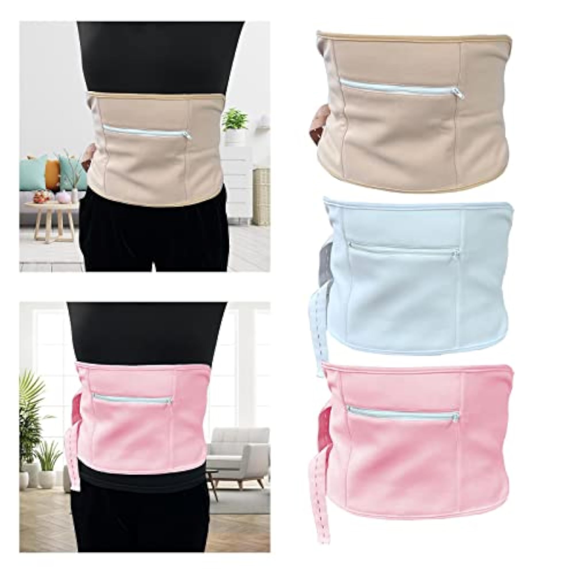 Castor Oil Pack Compress, Adjustable Unisex