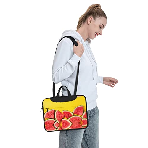Maletín para portátil con diseño estampado sandía miniatura 7