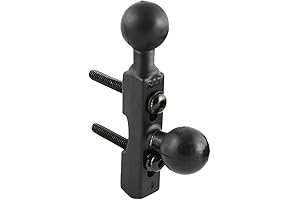 RAM Mount Motorcycle Brake/Clutch Reservoir Base with Double Ball