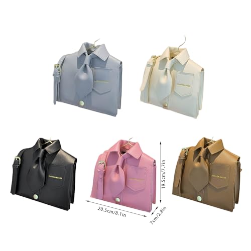 Korean Styles Messengers Bag for Women Purse and Handbag Shirt Shaped Crossbody Bag Commuting Bag Casual Shoulder Bag2