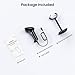 Barcode Scanner with Stand, USB Wired Inventory 2D 1D QR Code Scanner for Computer POS MAC with Automatic Screen Scanning, Handheld CMOS Image Bar Code Reader for Warehouse Library Supermarket