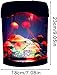 Toycol LED Jellyfish Lamp USB Jellyfish Lamp Electric Aquarium Tank Mood Night Light with 7 Color-Changing for Home Bedroom Decoration Christmas Gift for Kids and Adults