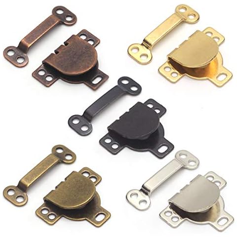 20 Sets Brass Trouser Hook and Bar Sewing Eye Fastener for Trousers Skirt Dress Bra Sewing DIY Craft Cover