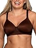 Vanity Fair Women's Full Figure Beauty Back Smoothing Bra, 4 Way Stretch Fabric, Lightly Lined Cups up to H, Wirefree - Cappuccino, 38DD