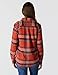 Carhartt Women's Tencel Fiber Series Relaxed Fit Plaid Shirt, Spice Red, Small