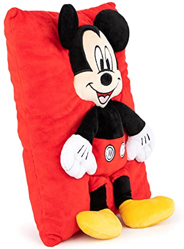 Jay Franco Disney Mickey Mouse 3D Snuggle Pillow - Super Soft – Measures 15 Inches (Official Disney Product) #TOP2