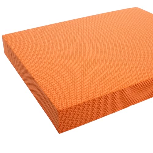 Esterilla de equilibrio de 33x40x5 cm Uonlytech con colchoneta gruesa de TPE naranja 3