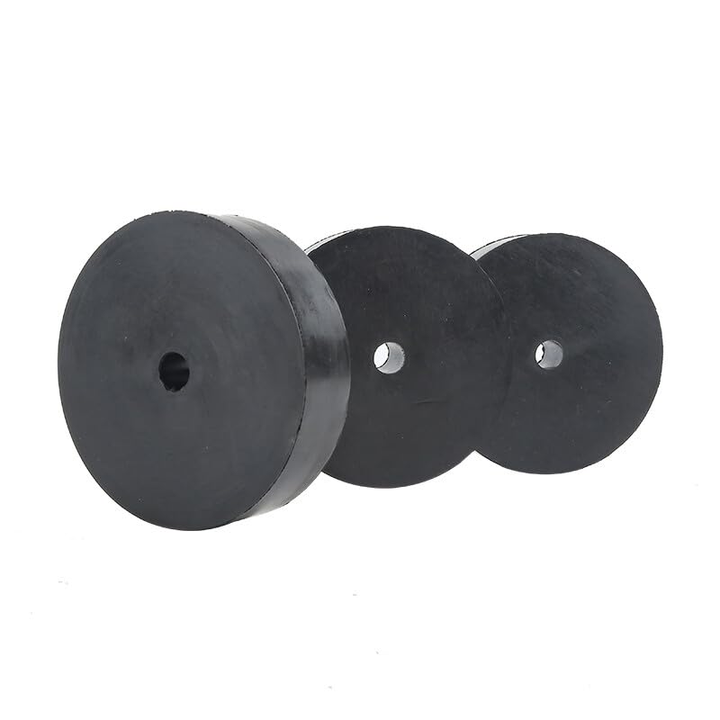 Rubber Round Washer Diameter 50mm-175mm Gasket Thickness 40mm Buffer Anti-Vibration (3,75mm)