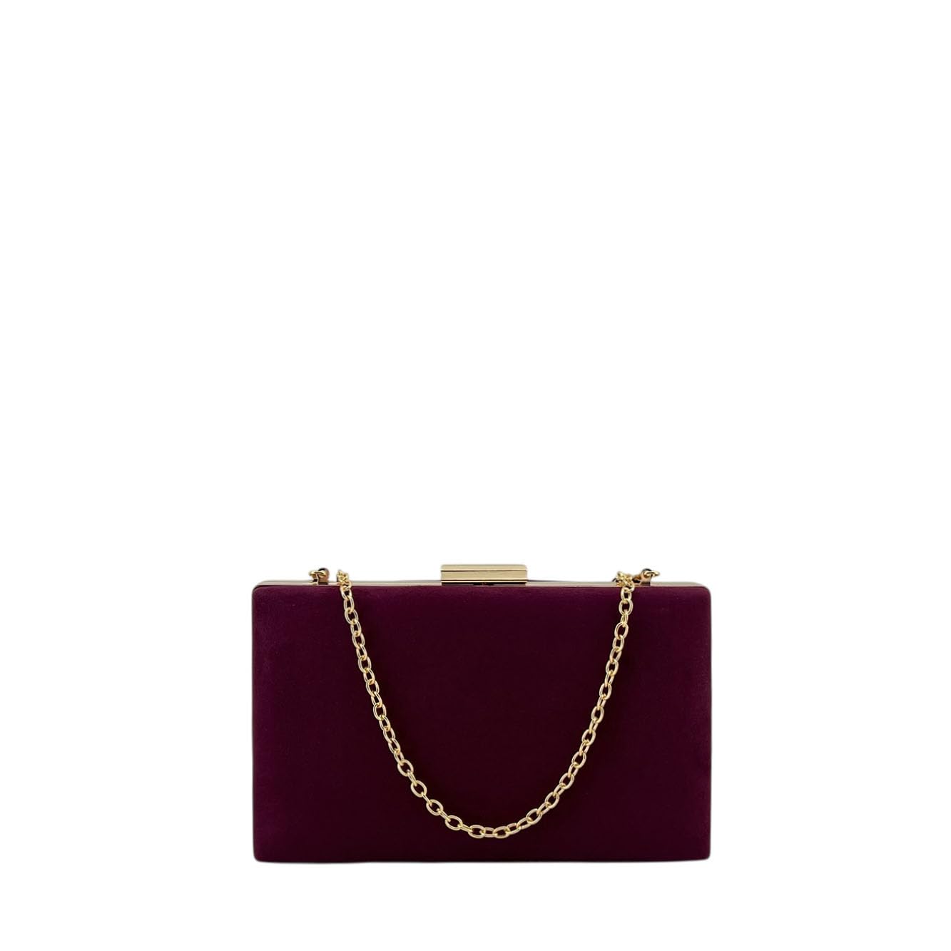 MODELISA Bolso de Mano Elegante, Cartera con Cadena de Hombro, Clutch de Noche Boda Noche Evento Ceremonia para Mujer