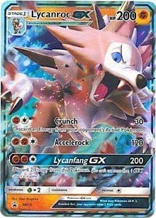 Lycanroc GX - SM14 - Promo - SM Black Star Promo