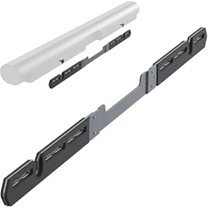 Agandax Wandhalterung für Sonos Arc Soundbar, versteckter Stil für Sonos Arc Ultra Wandhalterung, Metallhalterung mit Hardware-Kit，Schwebende Halterung unter dem Fernseher