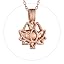 Lotus - Rose Gold Plated