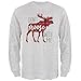 Old Glory Autumn Don't Moose with Me Mens Long Sleeve T Shirt Light Heather Grey 2XL
