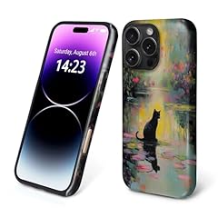 Oil Painting Black Cat