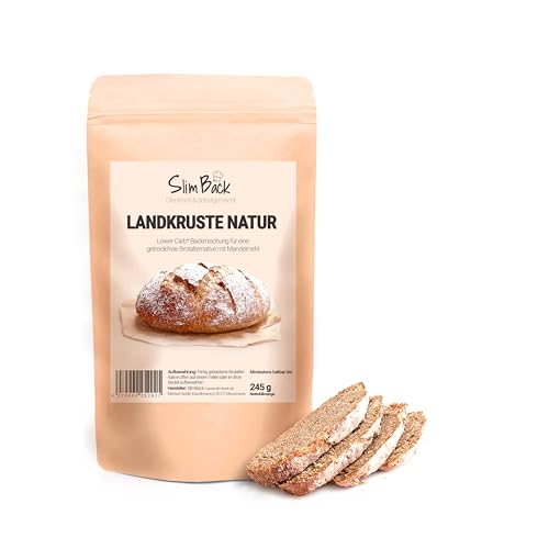 SlimBack Lower Carb Brot-Backmischung, Keto, vegan & glutenfrei, 1er Pack