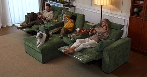 Image of Sofa for RV Home Theater, Grey