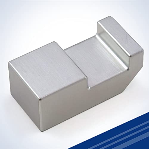 Barre Bb-13 tungstène ergonomique de 0,7 kg avec face crantée et dimensions 2,5x3,2x6,3 cm