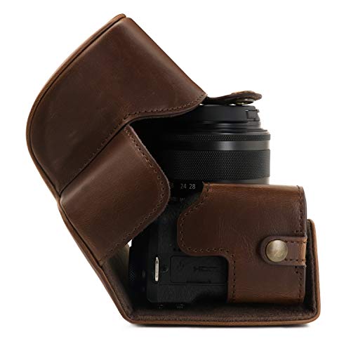 Funda de Cuero para Cámara Compatible con Canon EOS M6 Mark II miniatura 3