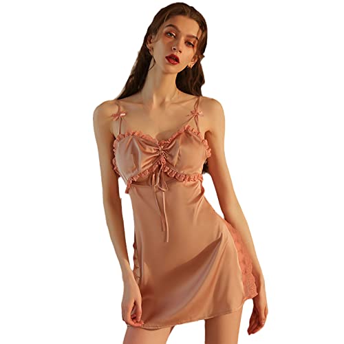 Chemise de nuit sexy pour en finir avec les nuits chaudes grâce au satin léger