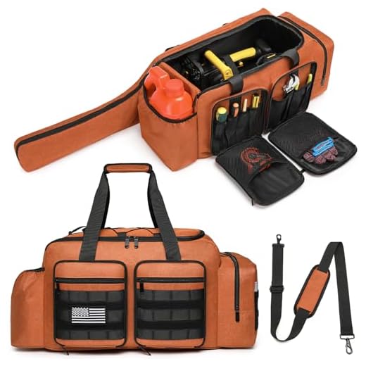 SLINRKE Chainsaw Carrying Case, Waterproof Chainsaw Storage Bag
