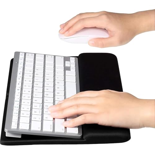 Weewooday Keyboard Wrist Rest for Pad Wrist Rest Stand Compatible with Wireless Keyboard with Numeric Keypad for Easy Typing(Compatible with Magic Keyboard 2, MLA22LL/A)