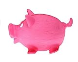 Tau Trading Glitschige Laut und Funny Hund Spielzeug, Pink-Pig