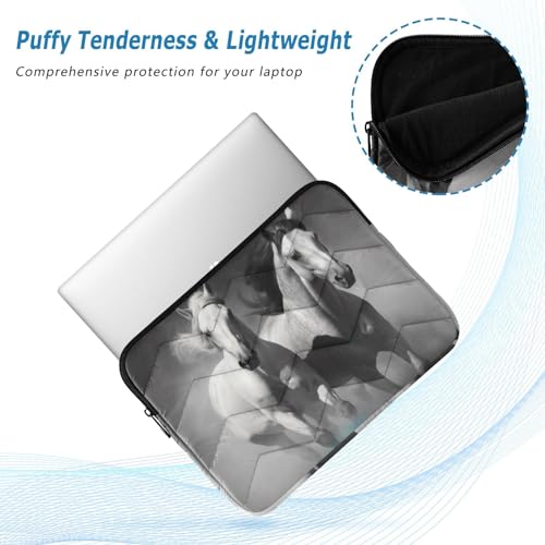 Funda para portátil Running Horses 13-14 pulgadas impermeable miniatura 5