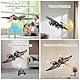 RC Flugzeug,2.4GHz Pterosaurier Dinosaurier Ferngesteuertes Flugzeugs Jet Fighter Quadcopter Flugzeugs mit 3D Flip Stunt Flugzeug Modell Spielzeug RFT Für Anfänger Kinder und Erwachsene (Grün)