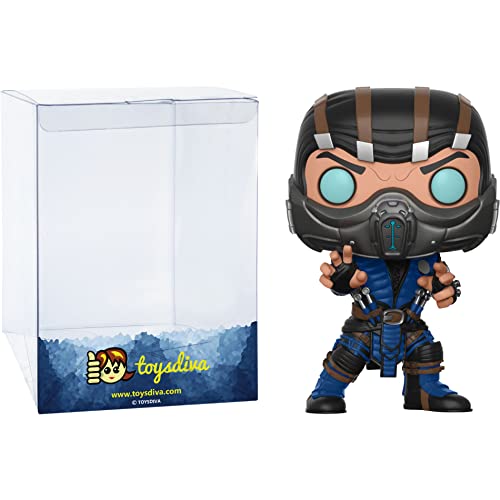 S U B -Zero: P O P ! Games Vinyl Figurine Bundle With 1 Compatible 'Toysdiva' Graphic Protector (251-21686 - B)