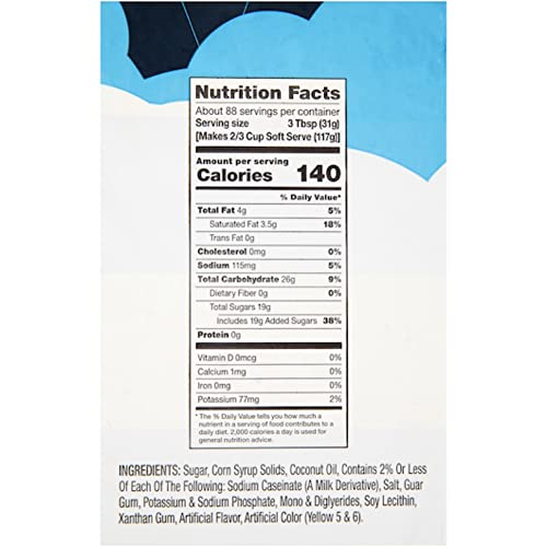 image for Frostline Lactose Free Soft Serve Mix Variety, Chocolate and Vanilla, 