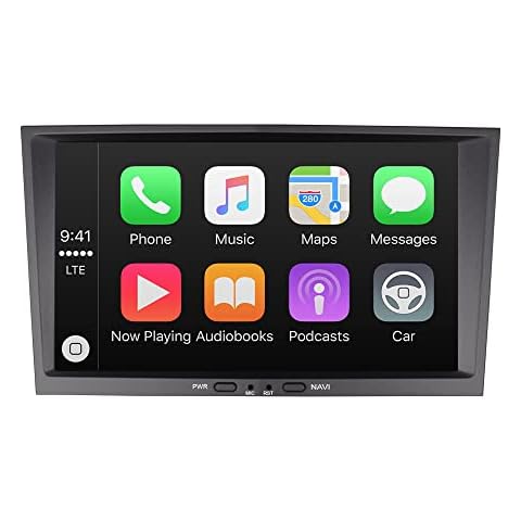 ACAVICA 8 Inch 2+32GB Car Stereo with Sat Nav for Opel Corsa C D H Vectra Astra Zafira Meriva Vivaro Twintop Signum In-dash Video GPS Navigation Touch Screen Radio Wireless Carplay WiFi USB (Gray) Cover