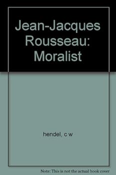 Paperback Jean-Jacques Rousseau: Moralist Book