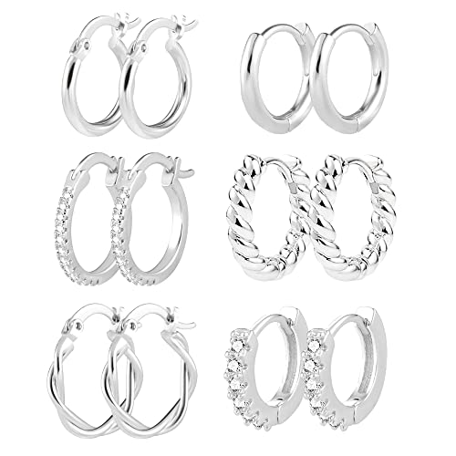 Créoles acier inoxydable ALEXCRAFT boucles d'oreilles pour un style quotidien
