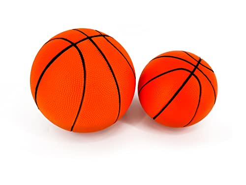 Ballon de Basketball en Mousse, Taille 2 ou 4 - pour Les écoles - pour Jouer en sécurité (Taille 2)