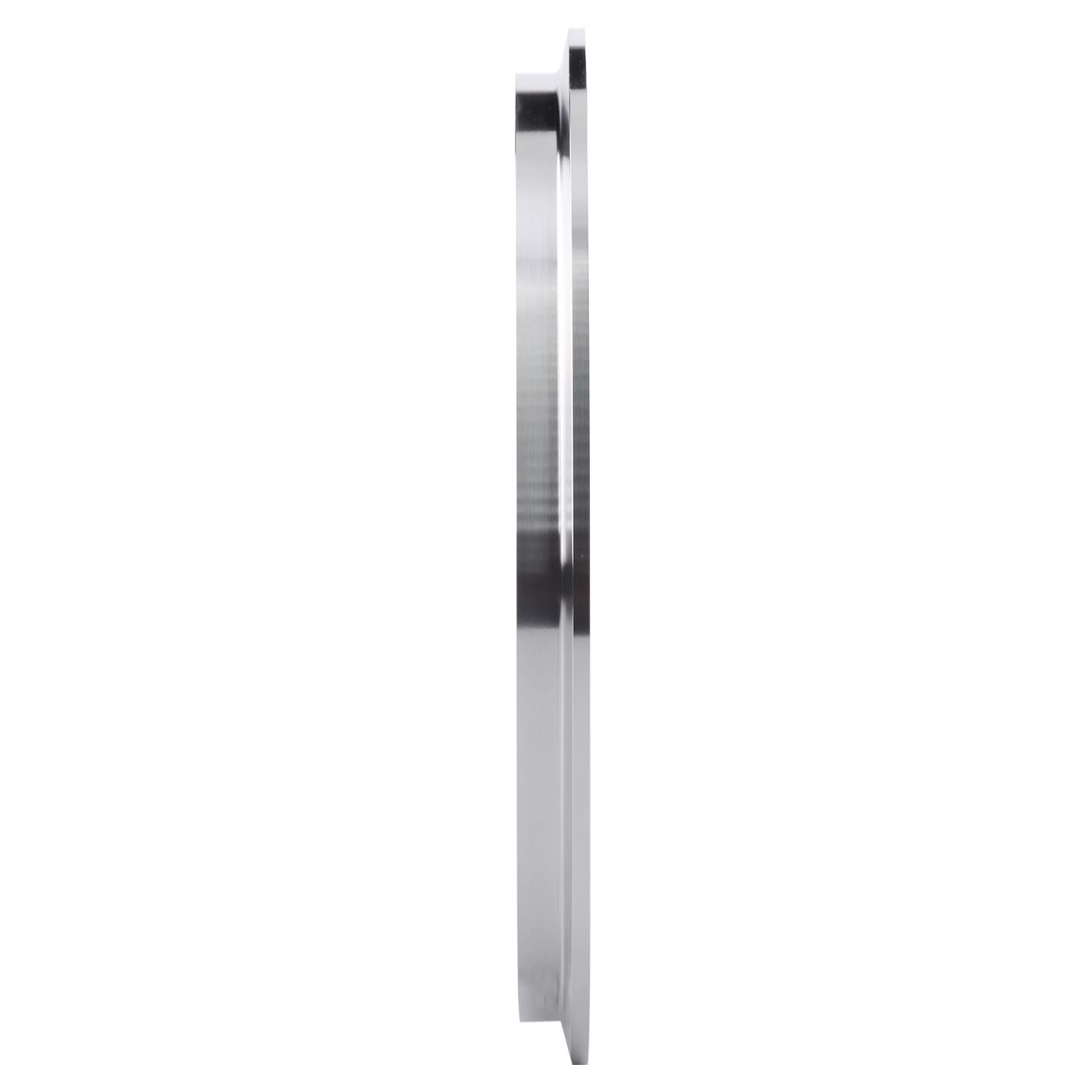 DERNORD Accesorio sanitario 304 de acero inoxidable, abrazadera de soldadura larga virola se adapta a la abrazadera Tri (tubo de 204 mm/8 pulgadas OD)