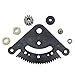 Steering Sector Plate & Pinion Gear Bushings Kit Replacement for John Deere LA100 LA105 LA120 LA130 LA135 LA140 LA145 LA150 LA165 LA175 Part# GX21924BLE GX20053 YY-US