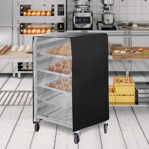 Tiscover GZ-2010-BLACK Bread Rack Cover With Zipper thumb #1