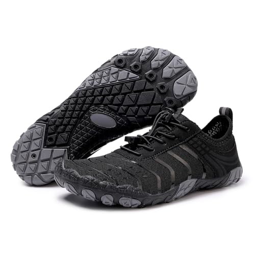Image of Hike Barefoot Shoes for Women Men Breathable & Non-Slip Athletic Footwear Wide Toe Water Shoes,Designed for Walking,Running&Swimming