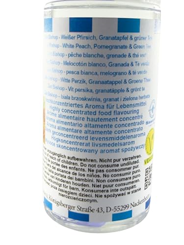 Aroma Zen Bishop de melocotón blanco y granada vegano de 100ml 6