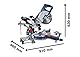 Bosch Professional Kappsäge GCM 8 SJL (1600 Watt, Sägeblatt-Ø: 216 mm, im Karton)