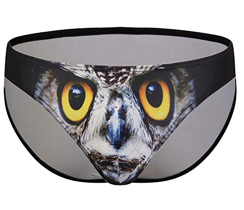 Azuki mens 3D printed underwear mens briefs