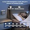 SURFOU Campanello Senza Fili da Esterno Interno, Campanello Casa Wireless Pulsante a Lunga Distanza di 400m, 55 Suonerie, 5 Volumi Selezionabili, Indicatore LED, Nero #4