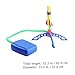 CORHAD Air-Powered Rocket Toy Set for Kids Random Color Foot-Powered Launcher Fun Outdoor Activity for Boys and Girls