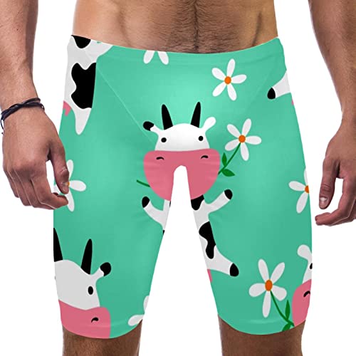 Traje de baño de hombres que evita rozaduras gracias a su diseño slip de pierna recta