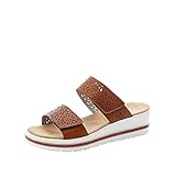 Sohle: synthetic_rubber Rieker Damen V58K7 Sandale, Braun, 38 EU