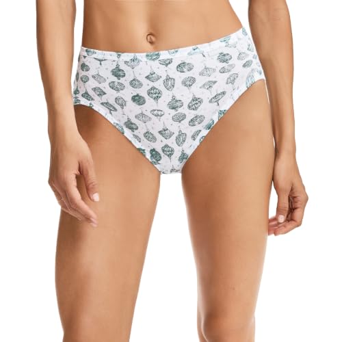 Image of Jockey Women's Underwear Plus Size 100% Cotton Elance French Cut - 3 Pack
